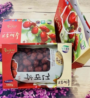 Táo Đỏ Khô Hàn Quốc Boeun Jujube
