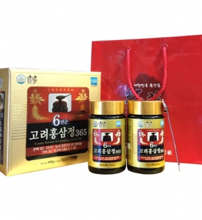 Cao Hồng Sâm 365 Hàn Quốc (2 lọ/hộp)