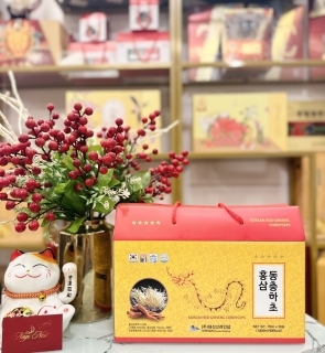 CHIẾT XUẤT HỒNG SÂM ĐÔNG TRÙNG HẠ THẢO DAESAN (hộp vàng)
